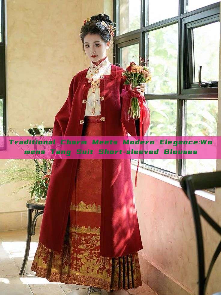 Traditional Charm Meets Modern Elegance:Womens Tang Suit Short-sleeved Blouses