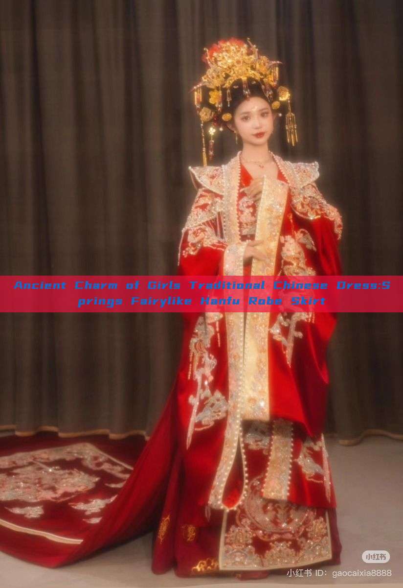 Ancient Charm of Girls Traditional Chinese Dress:Springs Fairylike Hanfu Robe Skirt Ancient Charm of Girls Traditional Chinese Dress:Springs Fairylike Hanfu Robe Skirt