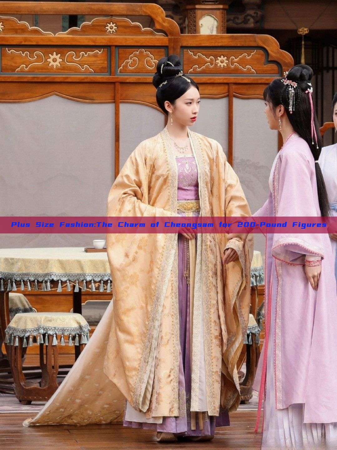 Plus Size Fashion:The Charm of Cheongsam for 200-Pound Figures Plus Size Fashion:The Charm of Cheongsam for 200-Pound Figures
