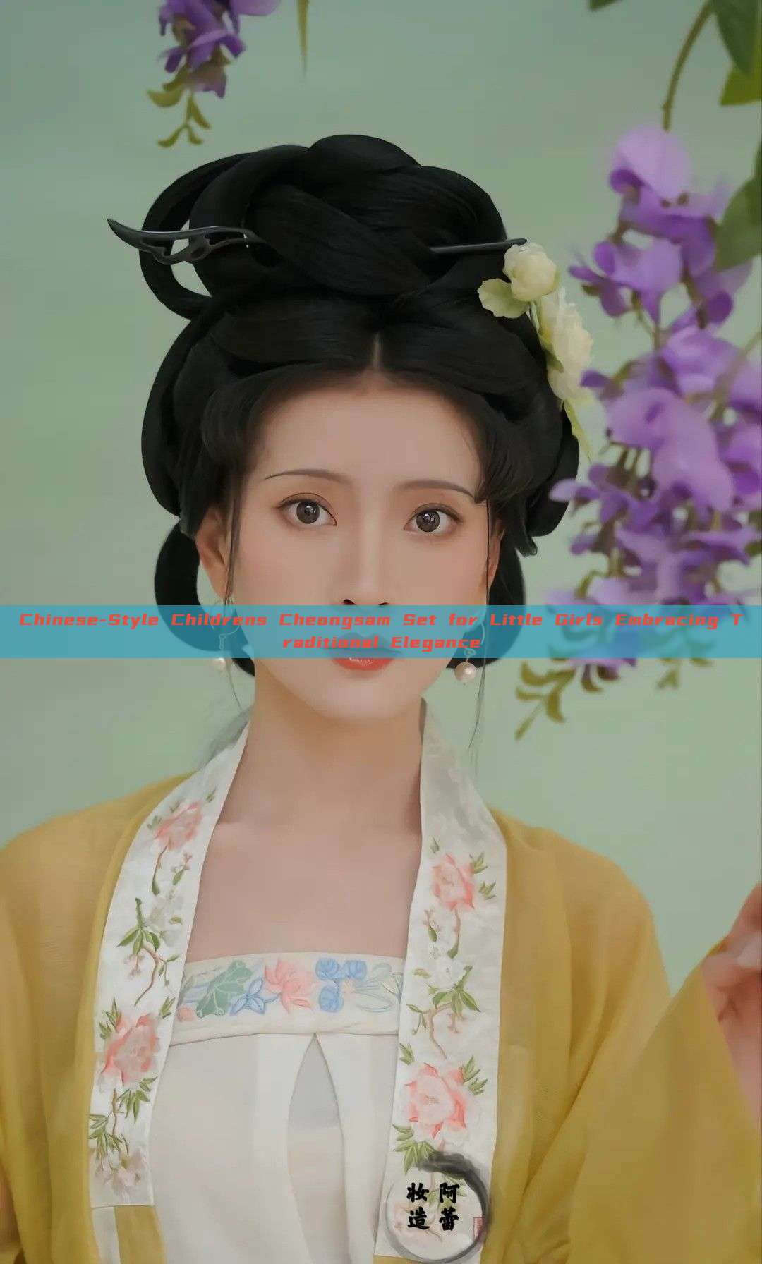 Chinese-Style Childrens Cheongsam Set for Little Girls Embracing Traditional Elegance Chinese-Style Childrens Cheongsam Set for Little Girls Embracing Traditional Elegance