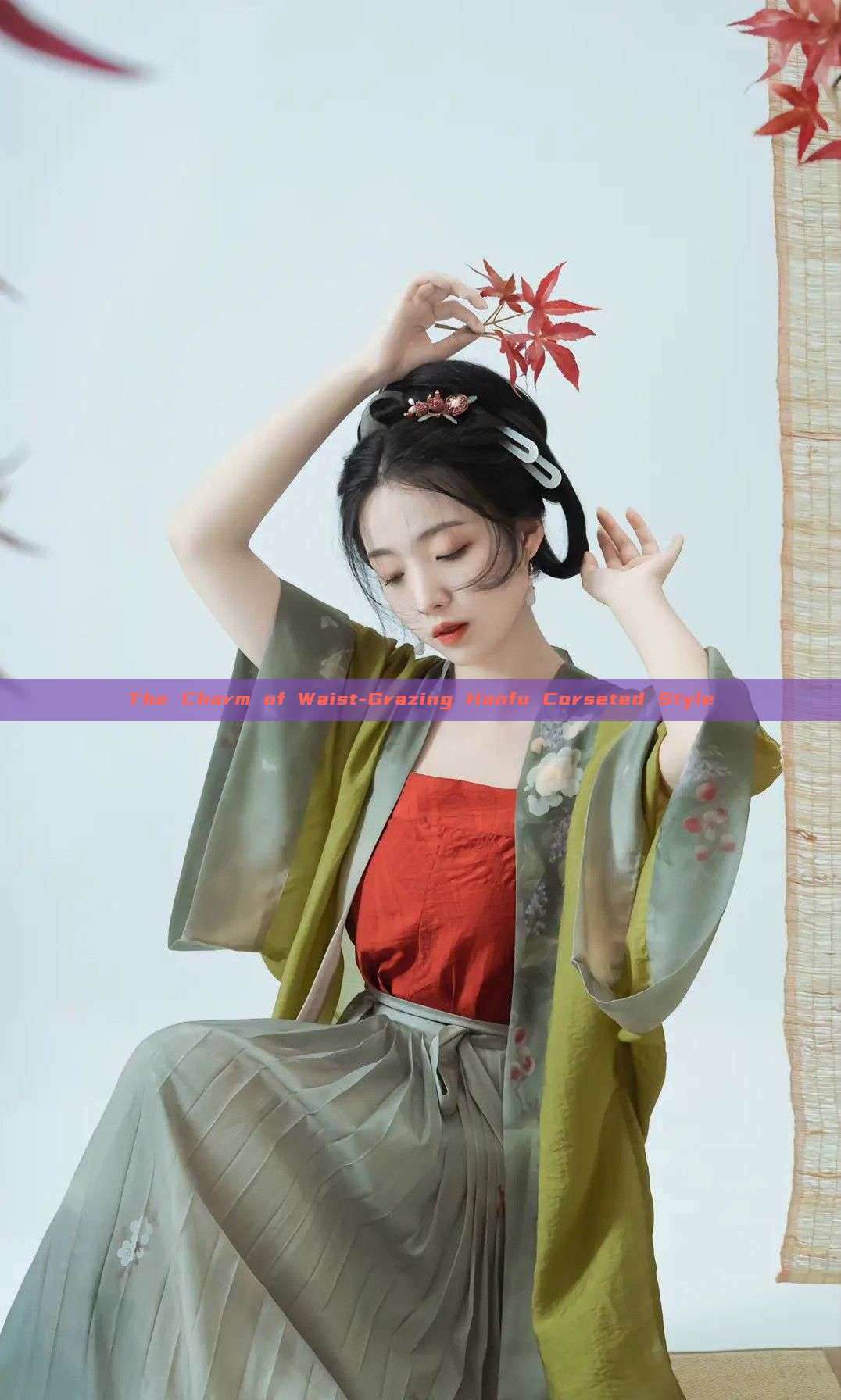 The Charm of Waist-Grazing Hanfu Corseted Style The Charm of Waist-Grazing Hanfu Corseted Style