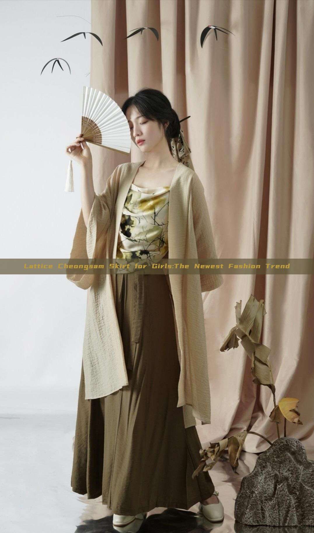 Lattice Cheongsam Skirt for Girls:The Newest Fashion Trend Lattice Cheongsam Skirt for Girls:The Newest Fashion Trend