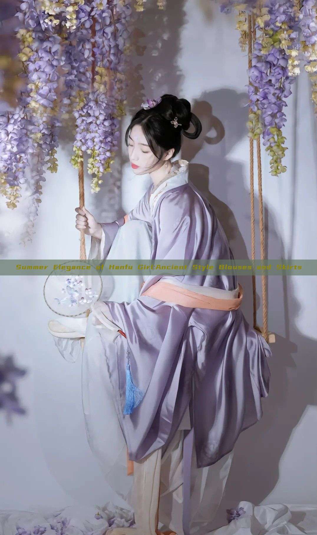 Summer Elegance of Hanfu Girl:Ancient Style Blouses and Skirts Summer Elegance of Hanfu Girl:Ancient Style Blouses and Skirts