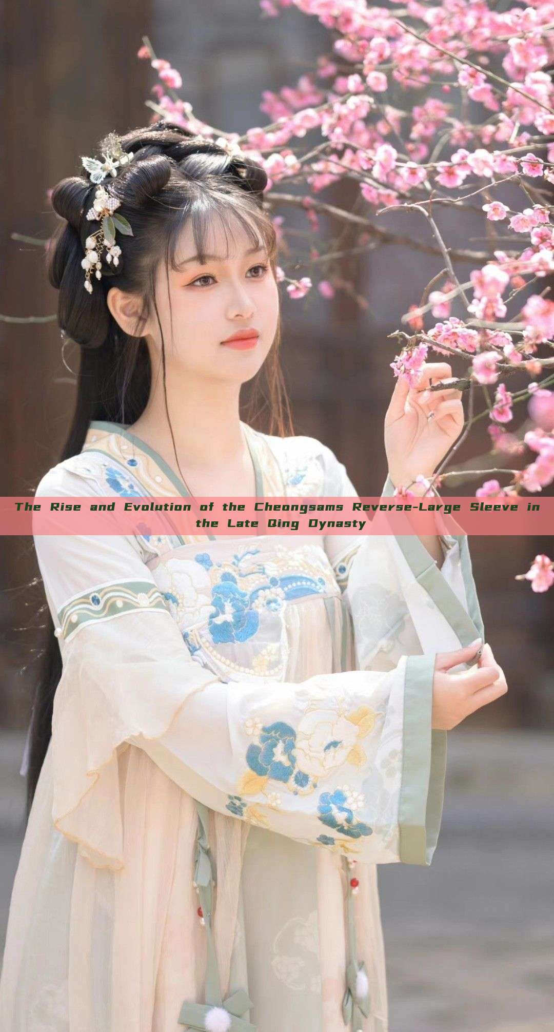 The Rise and Evolution of the Cheongsams Reverse-Large Sleeve in the Late Qing Dynasty