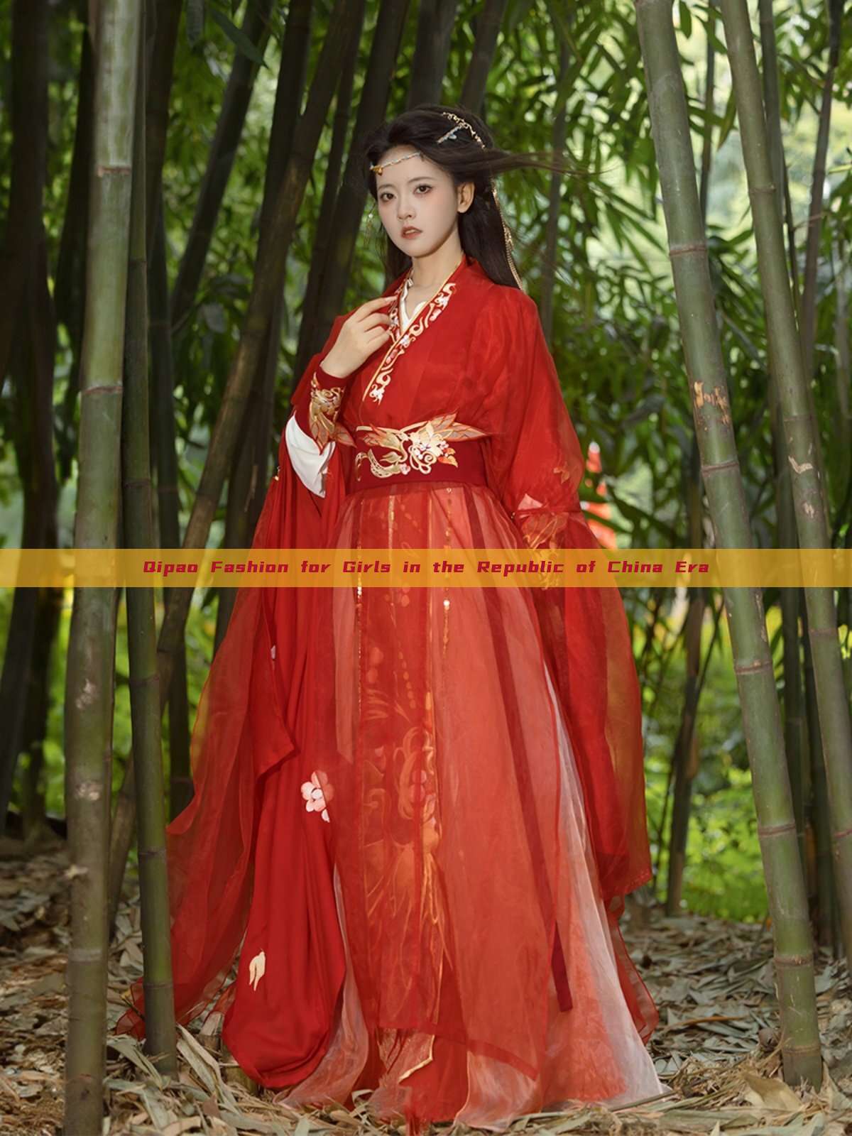 Qipao Fashion for Girls in the Republic of China Era