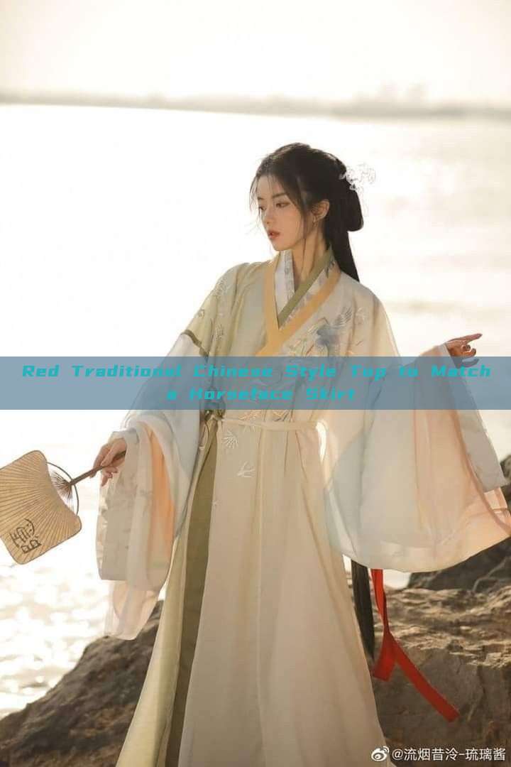 Red Traditional Chinese Style Top to Match a Horseface Skirt