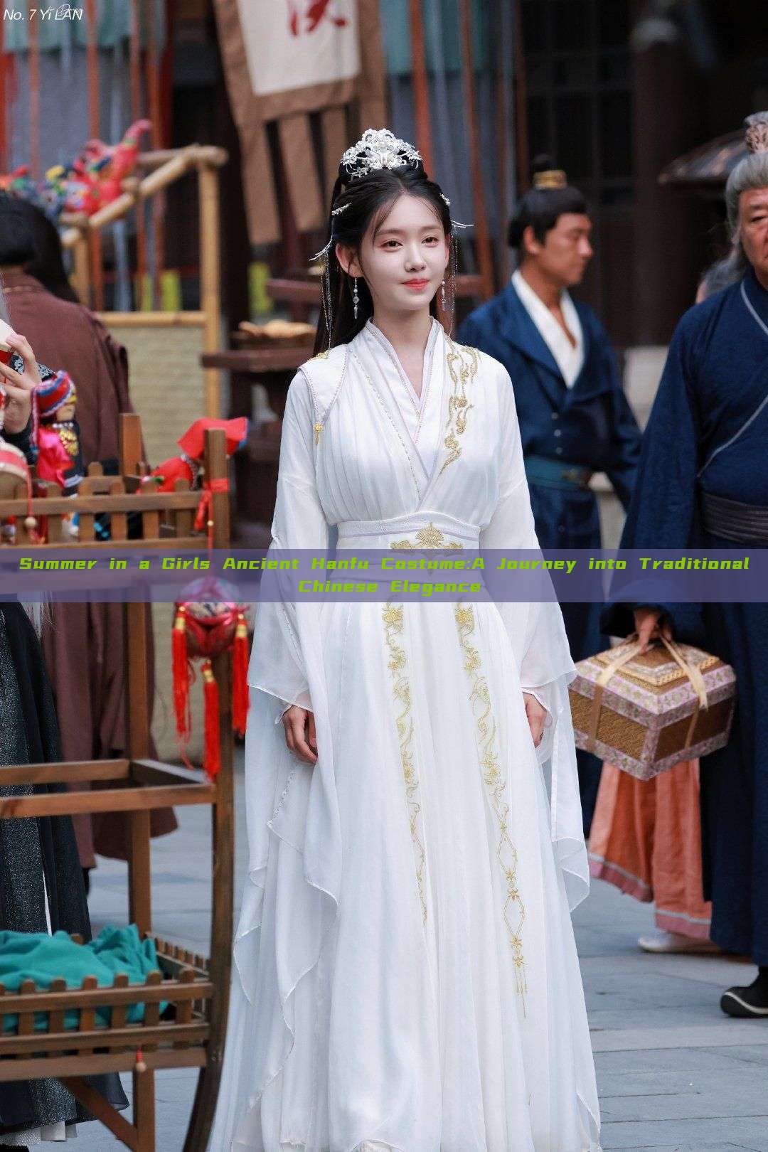Summer in a Girls Ancient Hanfu Costume:A Journey into Traditional Chinese Elegance