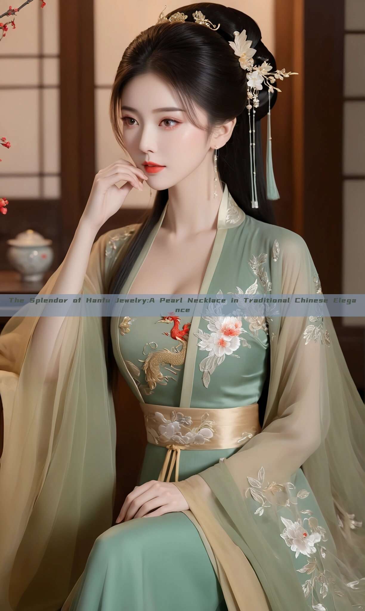 The Splendor of Hanfu Jewelry:A Pearl Necklace in Traditional Chinese Elegance The Splendor of Hanfu Jewelry:A Pearl Necklace in Traditional Chinese Elegance