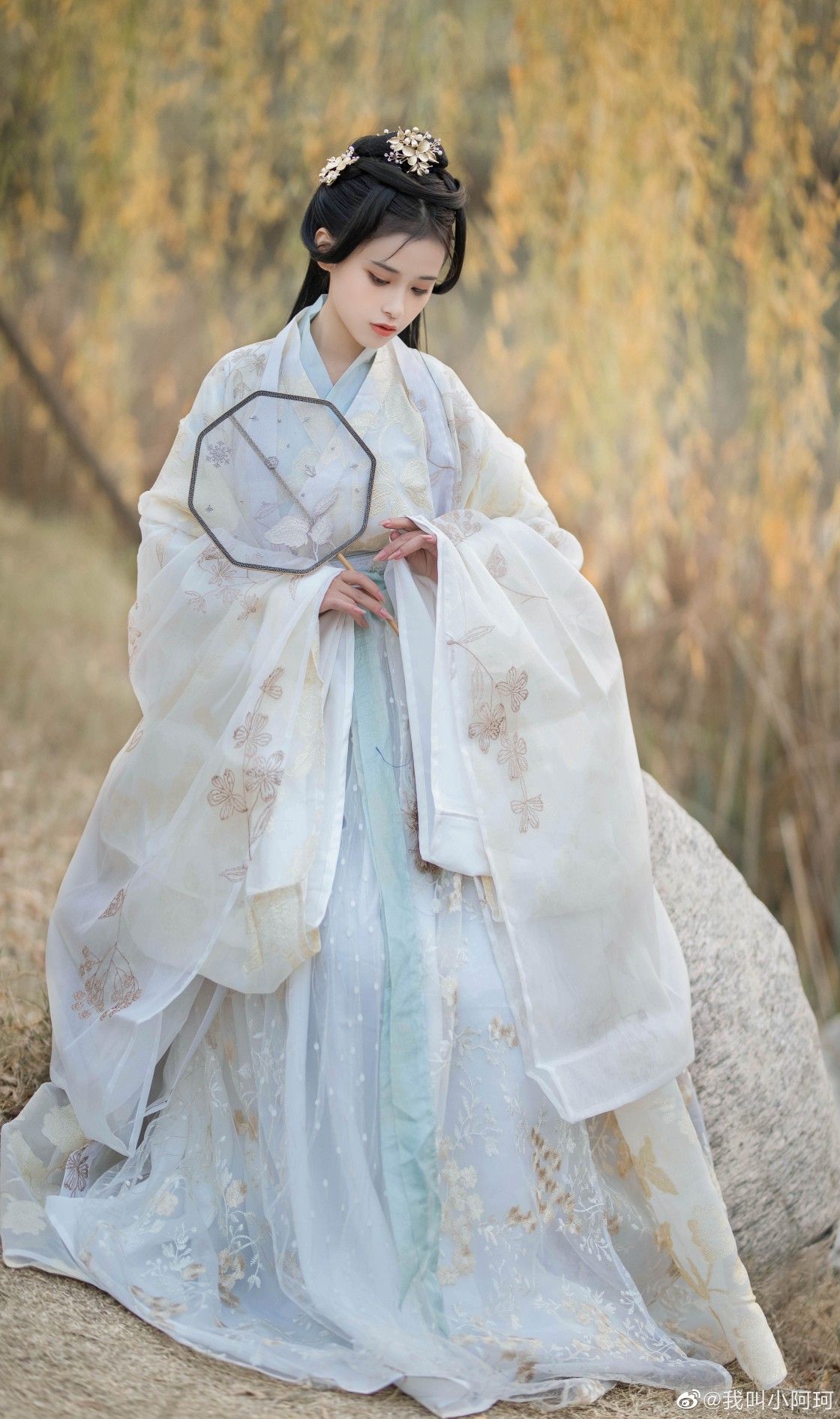 The Splendor of Hanfu:The Story of Yinuos and Cloud-like Robes with Long Tassel Backtrains The Splendor of Hanfu:The Story of Yinuos and Cloud-like Robes with Long Tassel Backtrains