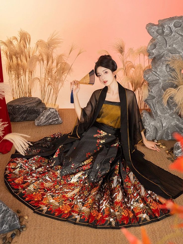 Winter Blues:A Little Girl in Traditional Chinese Hanfu and Her Journey Through the Cold Seasons Winter Blues:A Little Girl in Traditional Chinese Hanfu and Her Journey Through the Cold Seasons