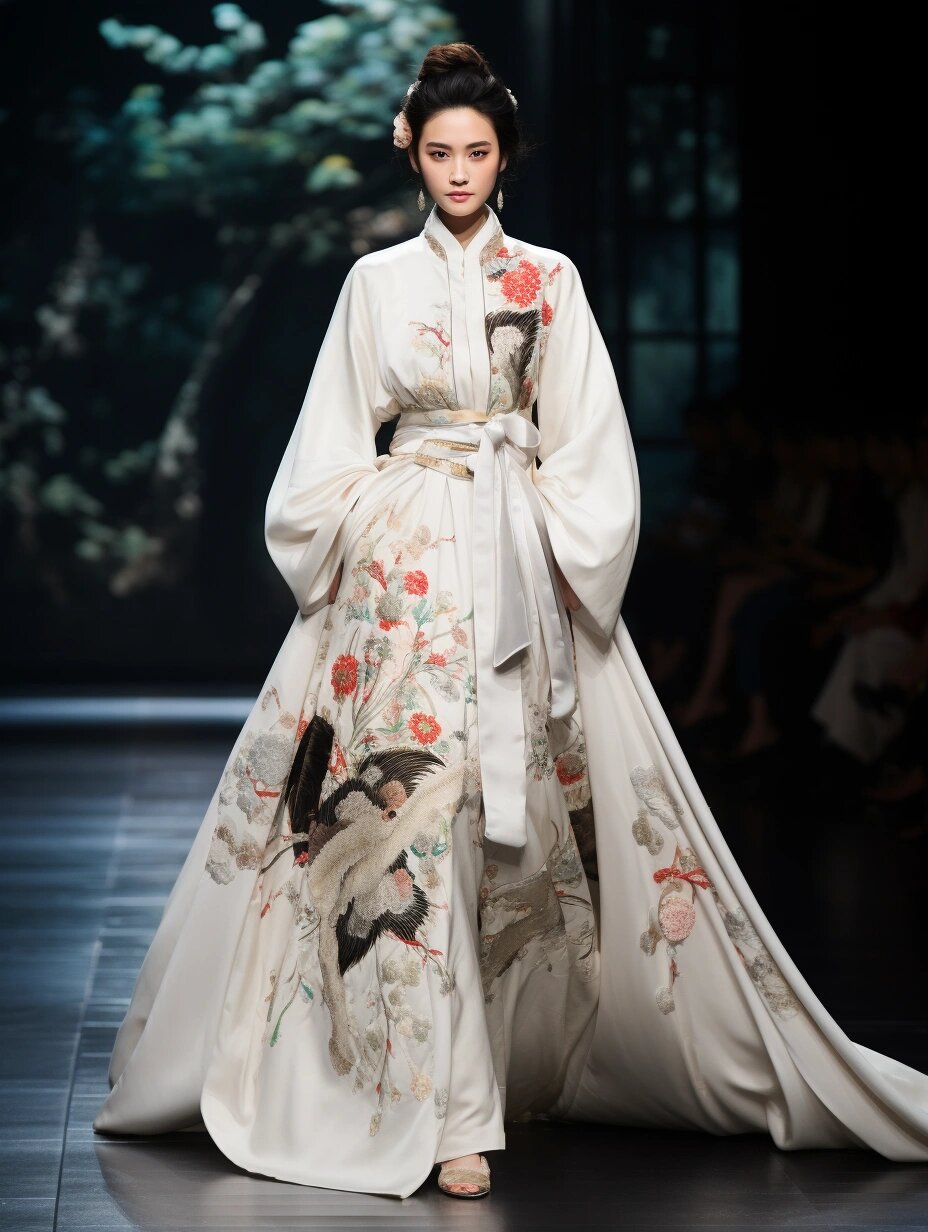 The Elegance of a Tall Womans Red Horseface Skirt with an Extended Length The Elegance of a Tall Womans Red Horseface Skirt with an Extended Length