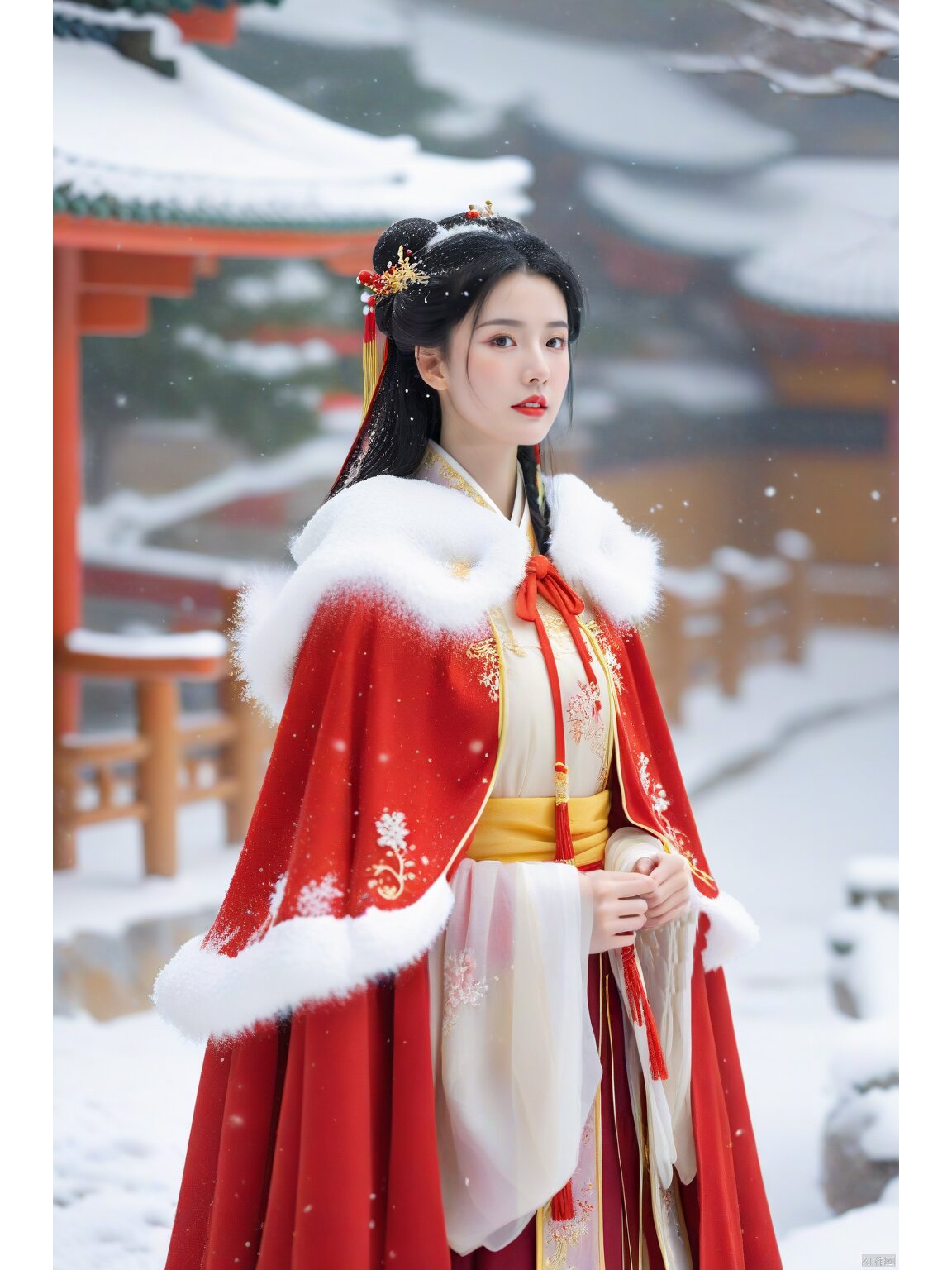 Winter Hanfu Fashion:The Intricate Charm of Undergarments with Laces in Traditional Chinese Attire Winter Hanfu Fashion:The Intricate Charm of Undergarments with Laces in Traditional Chinese Attire