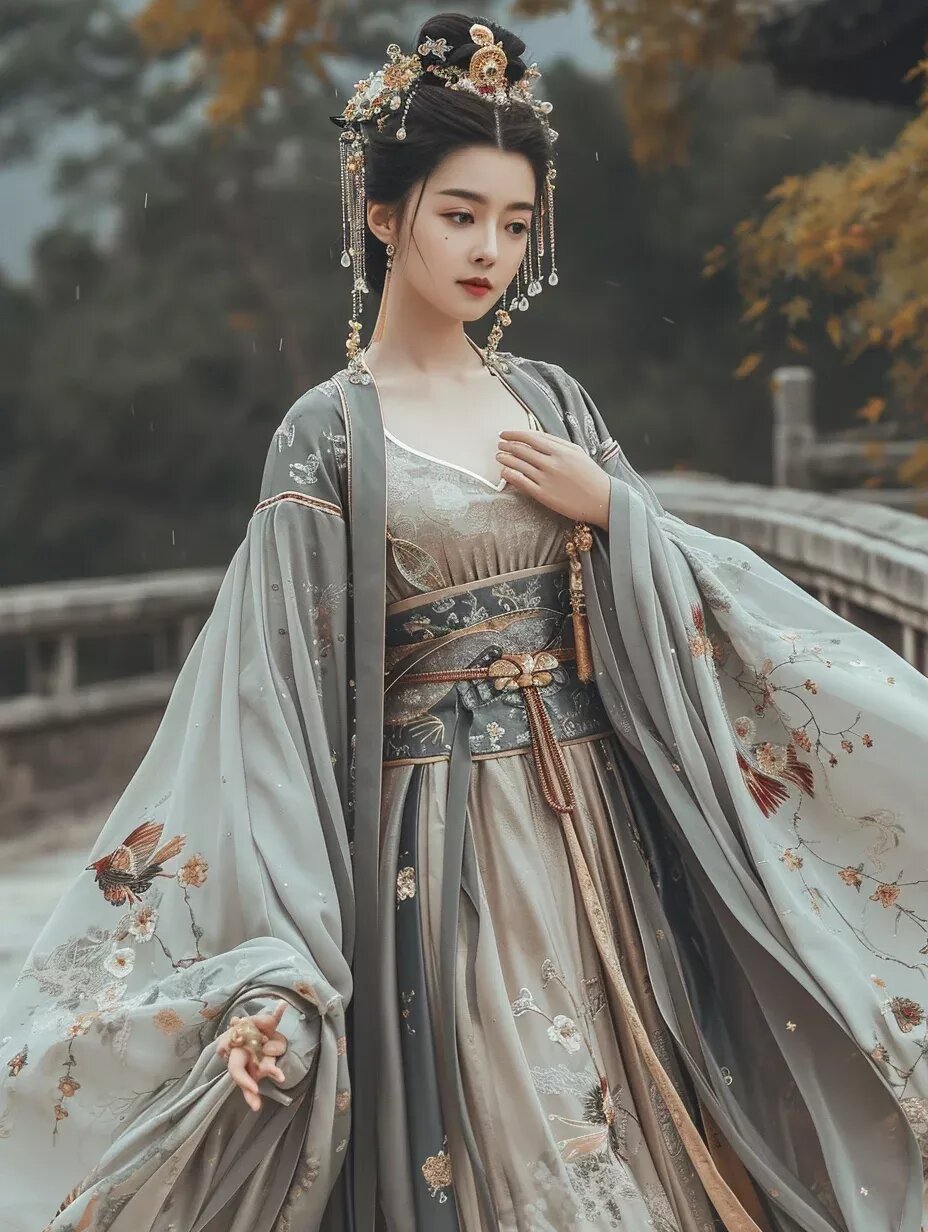 The Splendor of Tang-Style Hanfu:The Chest-High Beauty of Women in Ancient China The Splendor of Tang-Style Hanfu:The Chest-High Beauty of Women in Ancient China