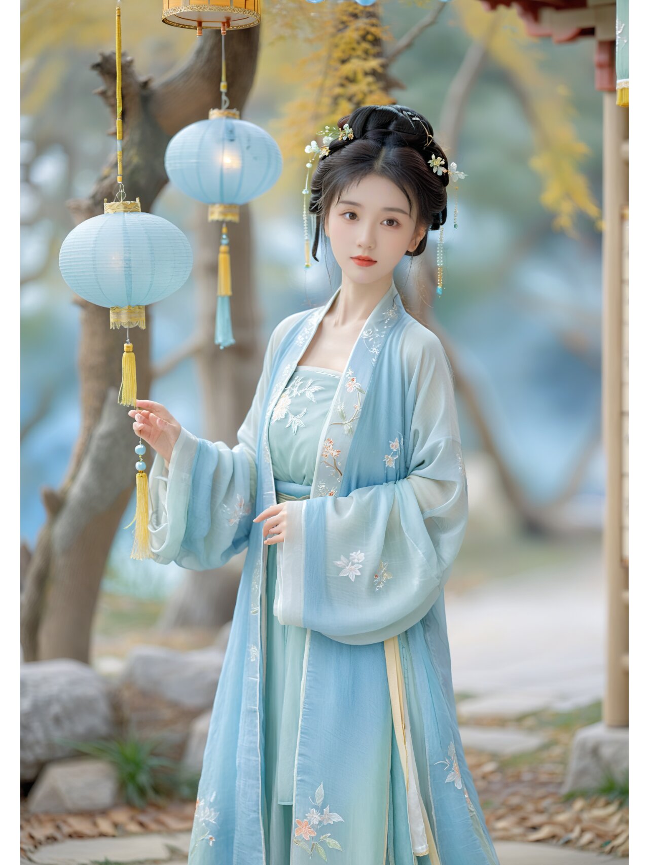 Encountering a Divine Deer while Exploring Traditional Hanfu Hair Accessories Encountering a Divine Deer while Exploring Traditional Hanfu Hair Accessories