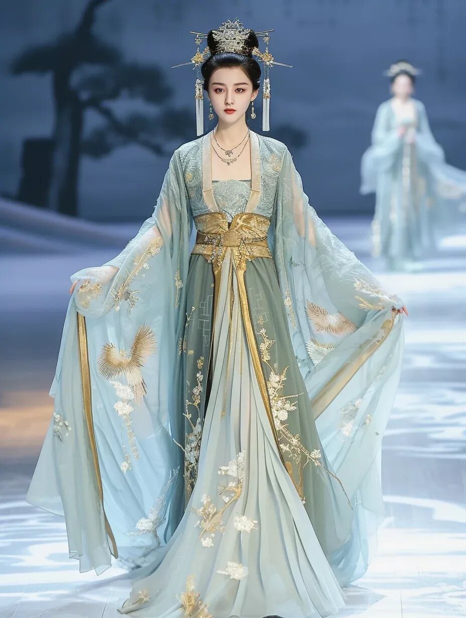 New Chinese-Style Girls Hanfu Sets Embracing Traditional Elegance with Modern Touch New Chinese-Style Girls Hanfu Sets Embracing Traditional Elegance with Modern Touch
