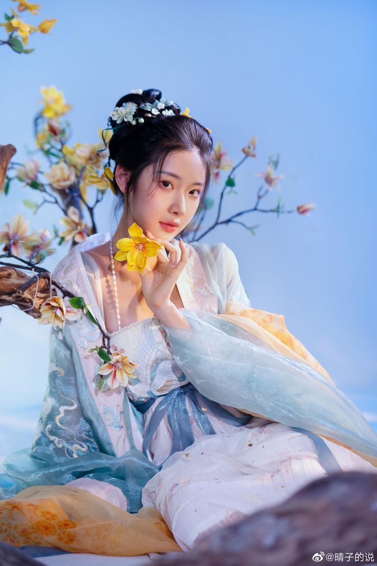 Baby Girls First Year in Traditional Chinese Hanfu Clothing Baby Girls First Year in Traditional Chinese Hanfu Clothing