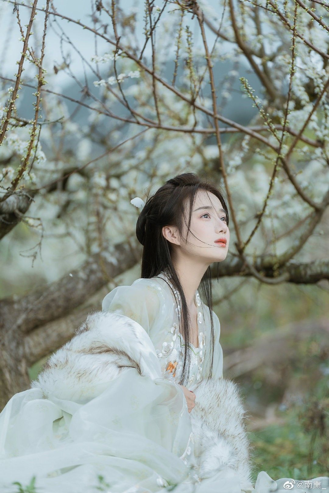 Elegant Hanfu Headdresses for a 3-Year-Old Girl Elegant Hanfu Headdresses for a 3-Year-Old Girl