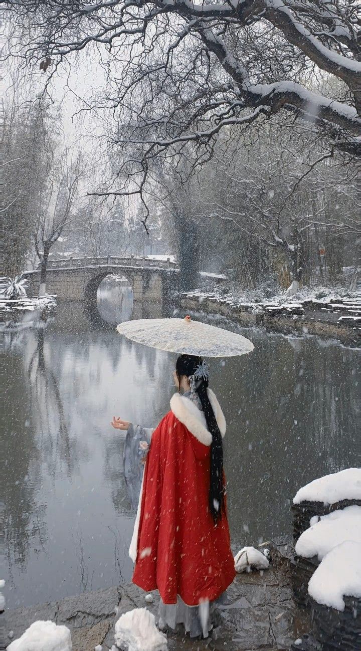 Chiffon Cheongsam:Embracing the Chinese Style in Snowfall Elegance Chiffon Cheongsam:Embracing the Chinese Style in Snowfall Elegance