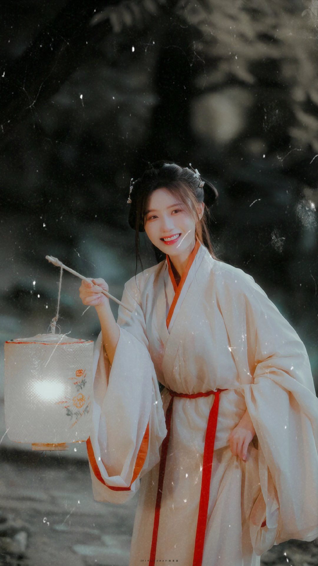 The Enchantment of Red Halter-Top Hanfu Traditional Chinese Clothing