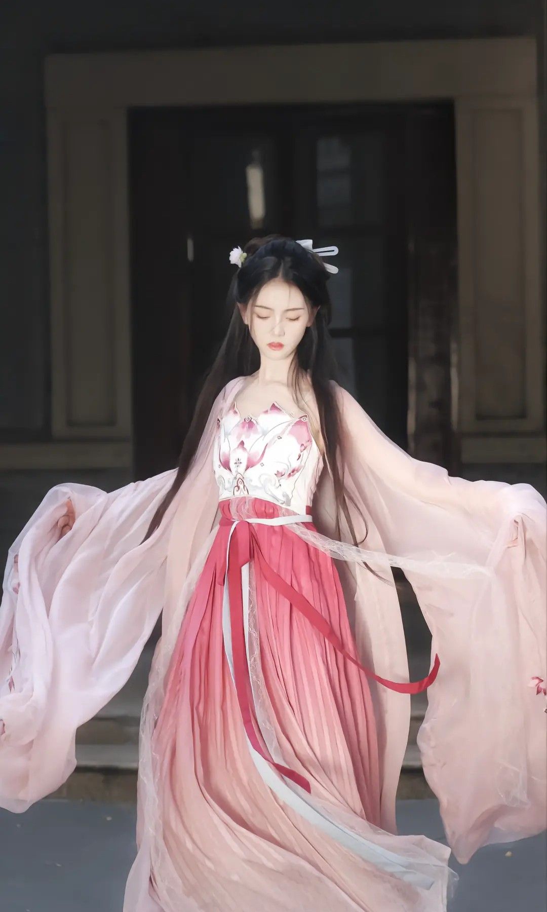 Original Hanfu Design:Qingfang Xias Summer Radiance Original Hanfu Design:Qingfang Xias Summer Radiance