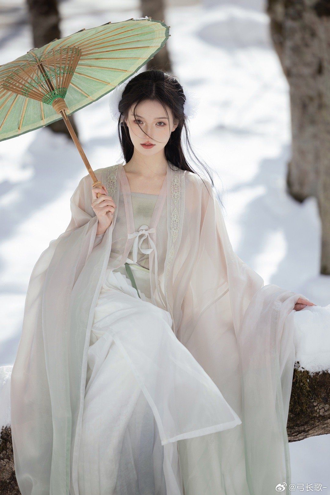 The Elegance of Black Cheongsam with Front Slits The Elegance of Black Cheongsam with Front Slits
