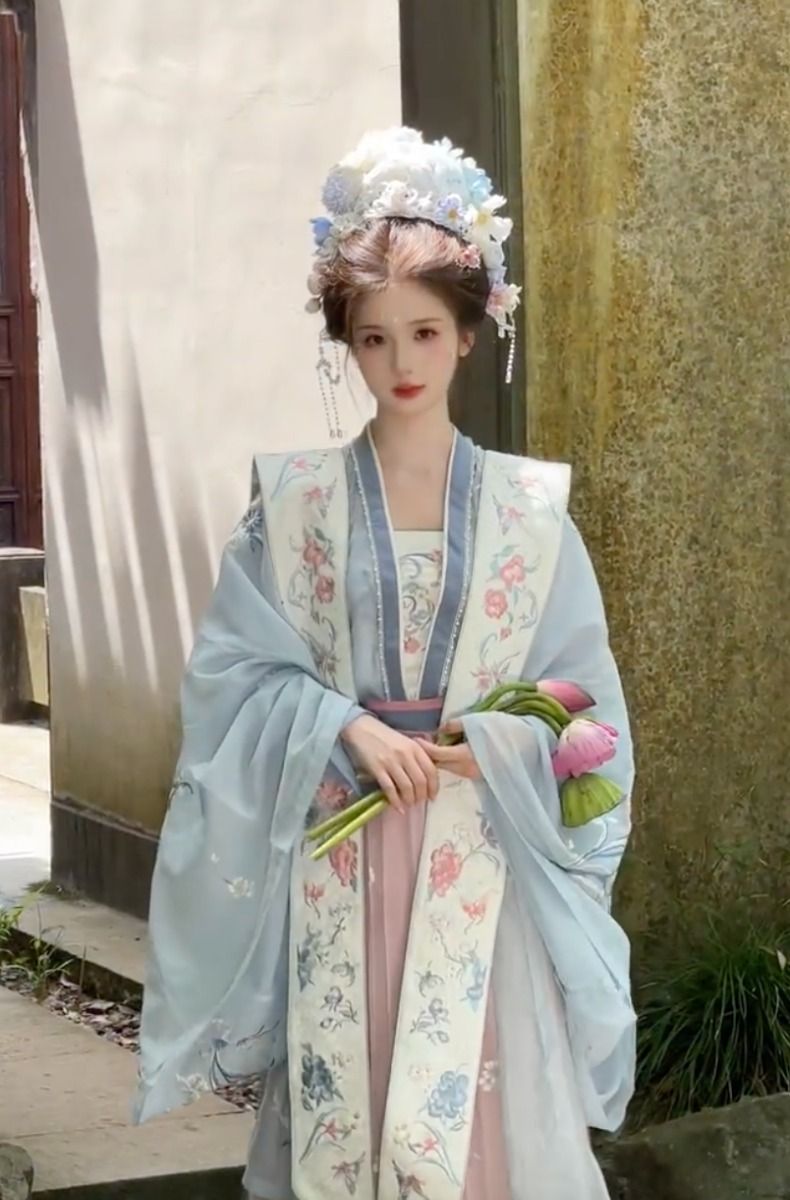 东北大花汉服 东北大花汉服
