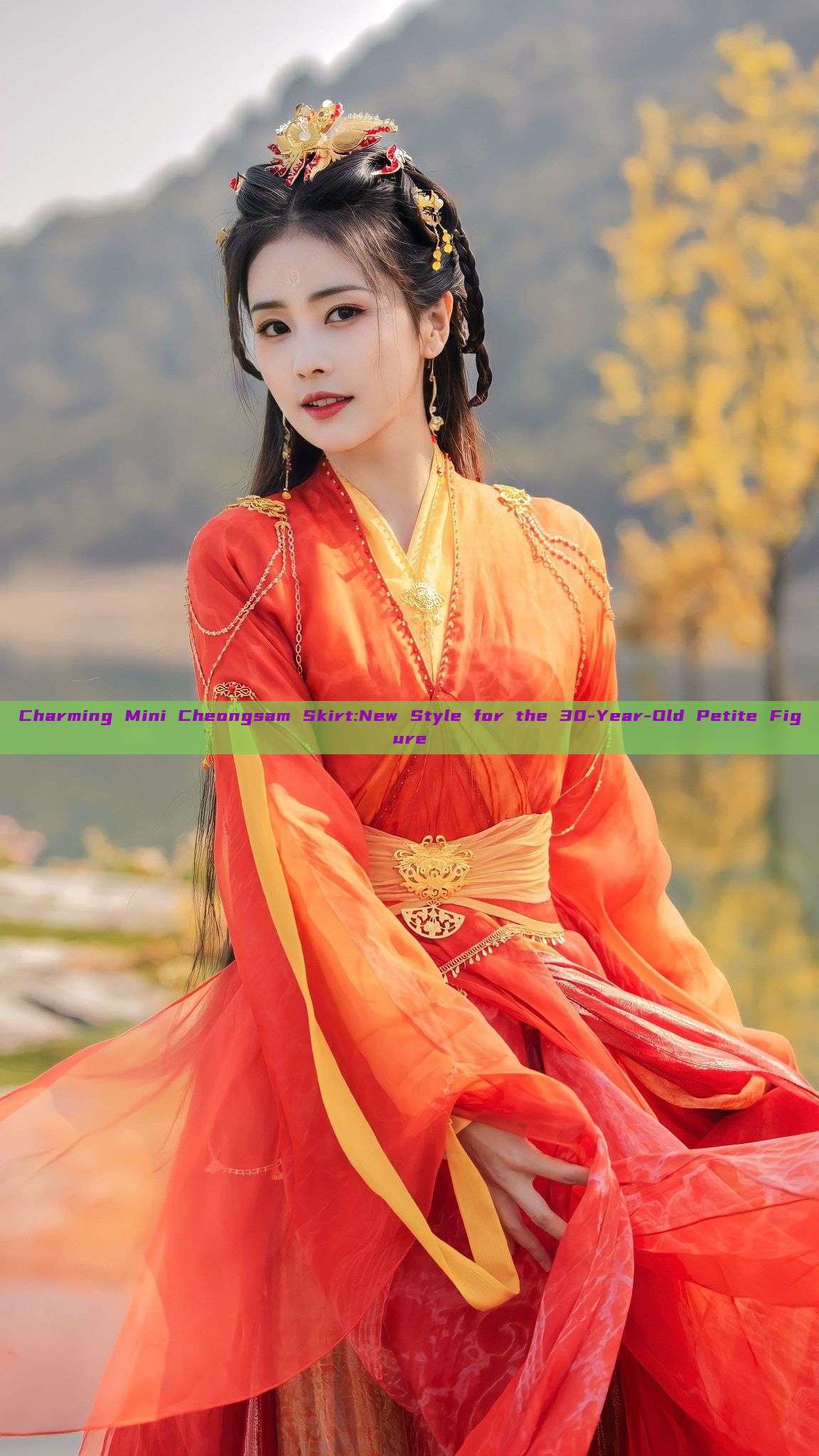 Charming Mini Cheongsam Skirt:New Style for the 30-Year-Old Petite Figure Charming Mini Cheongsam Skirt:New Style for the 30-Year-Old Petite Figure