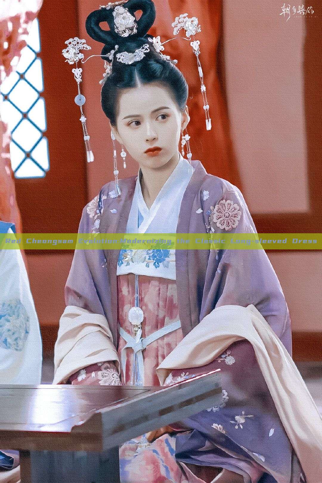 Red Cheongsam Evolution:Modernizing the Classic Long-sleeved Dress Red Cheongsam Evolution:Modernizing the Classic Long-sleeved Dress