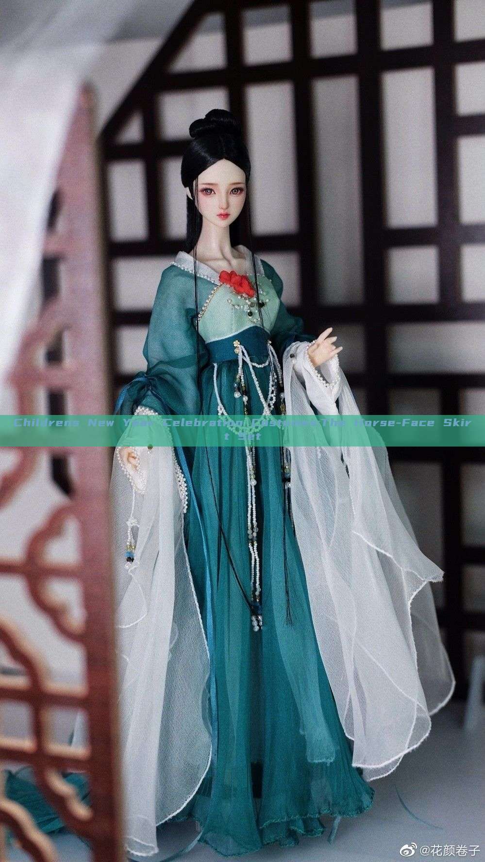 Childrens New Year Celebration Costumes:The Horse-Face Skirt Set Childrens New Year Celebration Costumes:The Horse-Face Skirt Set