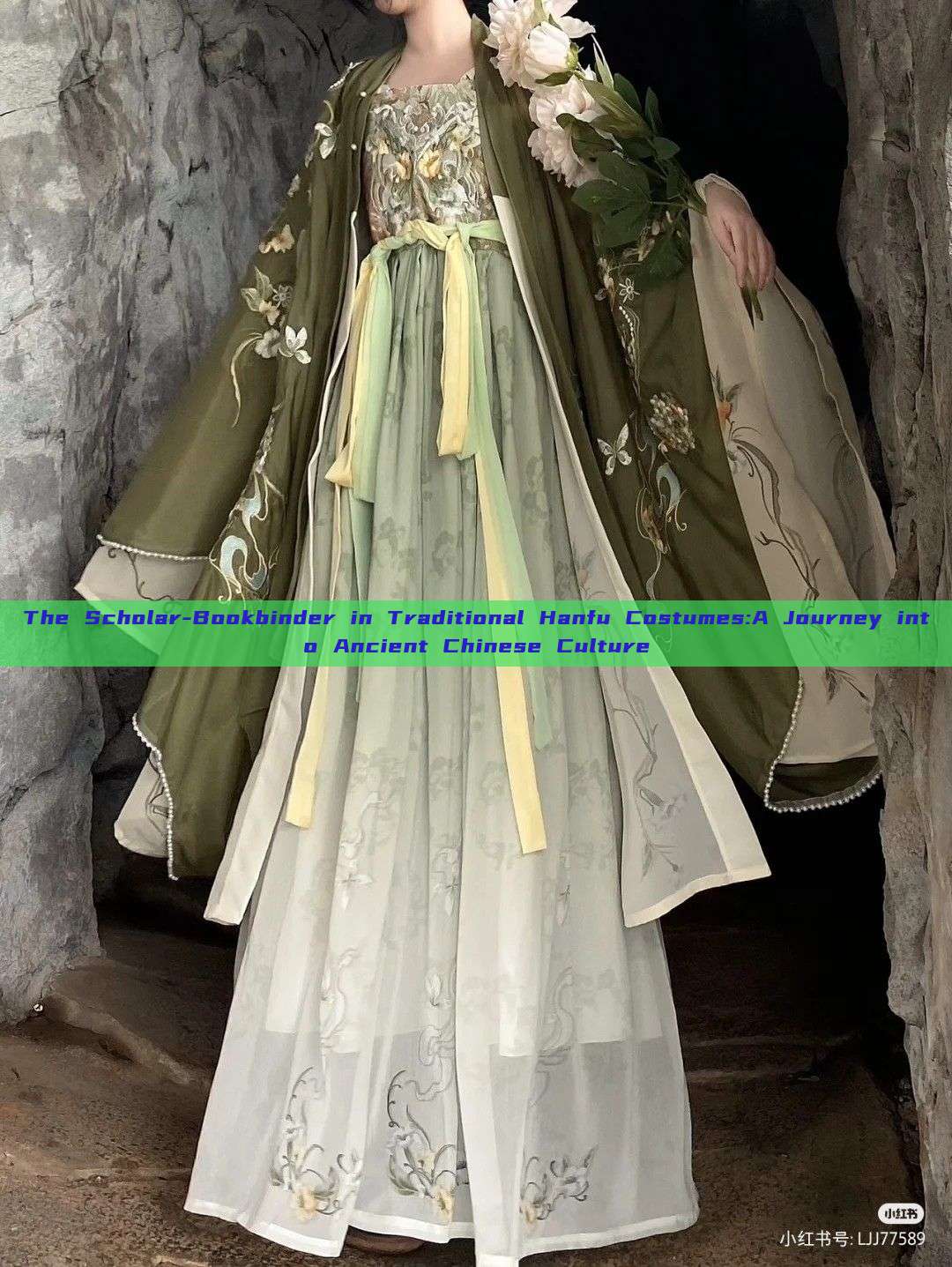 The Scholar-Bookbinder in Traditional Hanfu Costumes:A Journey into Ancient Chinese Culture The Scholar-Bookbinder in Traditional Hanfu Costumes:A Journey into Ancient Chinese Culture