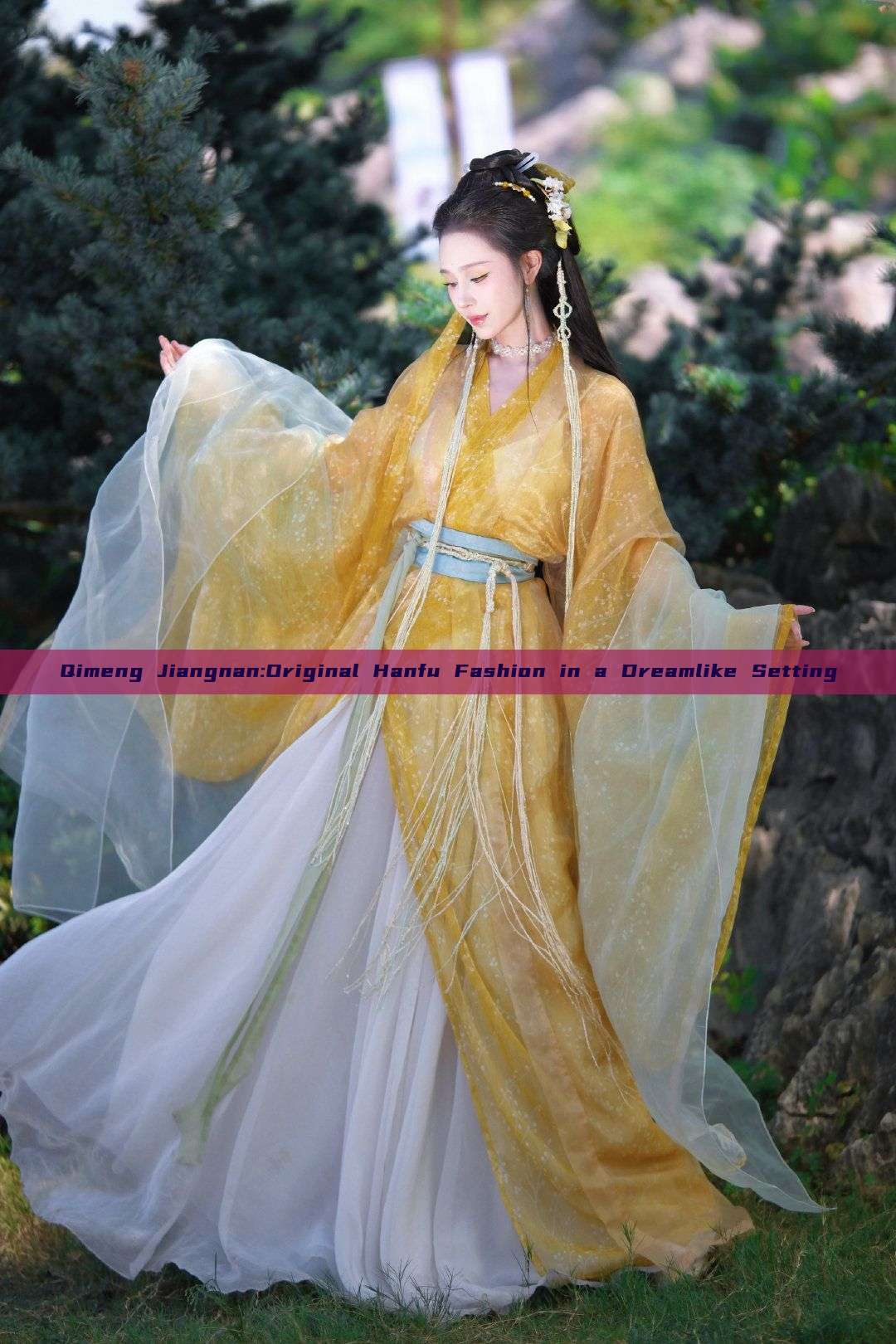 Qimeng Jiangnan:Original Hanfu Fashion in a Dreamlike Setting
