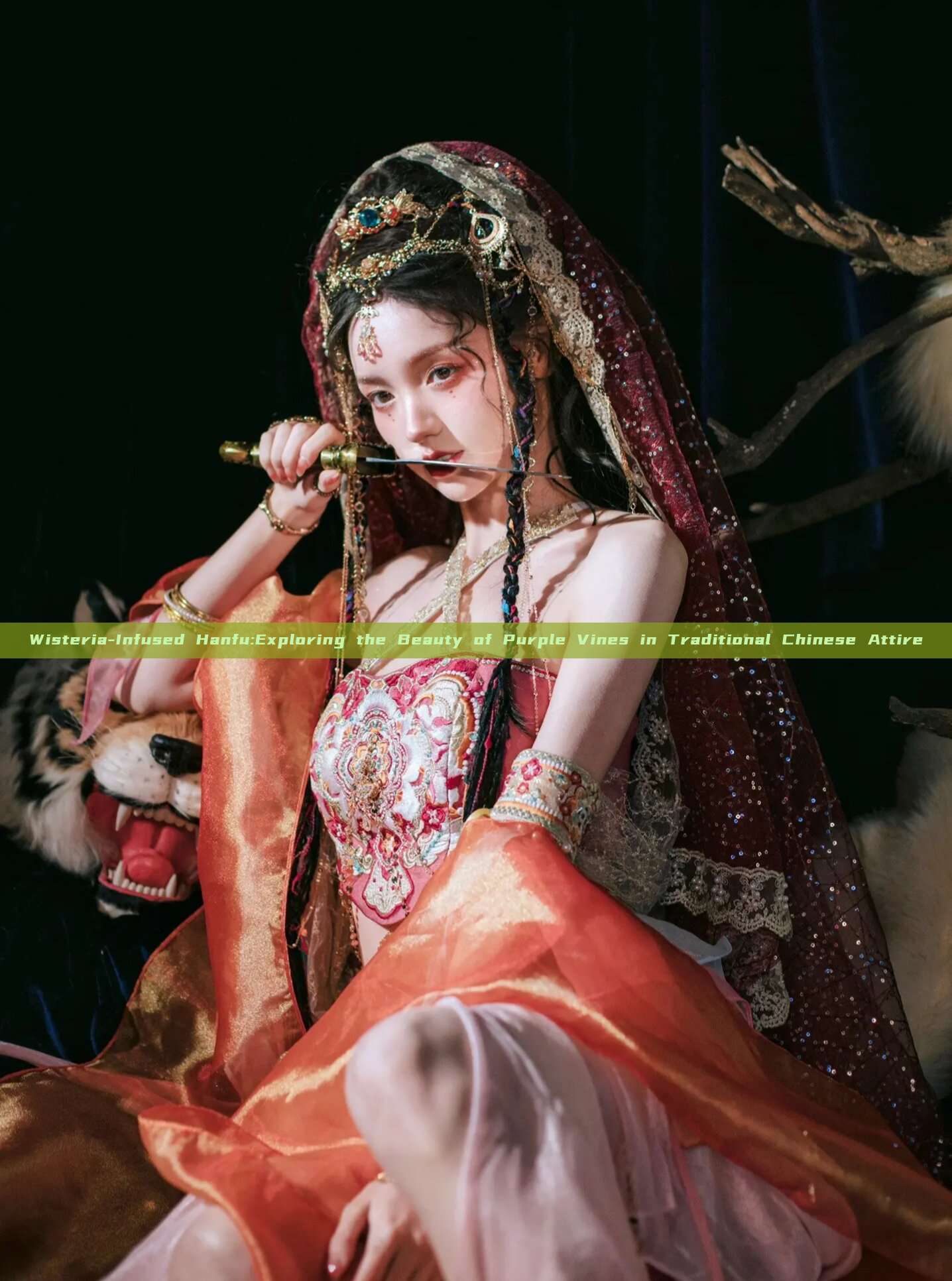 Wisteria-Infused Hanfu:Exploring the Beauty of Purple Vines in Traditional Chinese Attire Wisteria-Infused Hanfu:Exploring the Beauty of Purple Vines in Traditional Chinese Attire